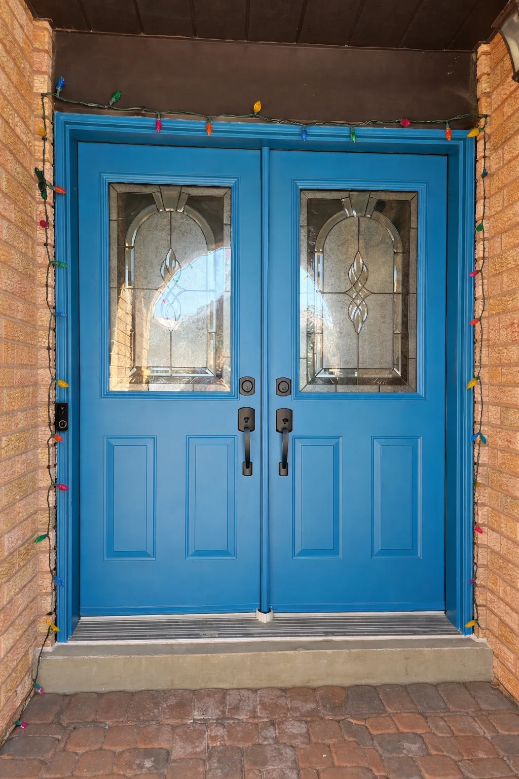 Front doors — After